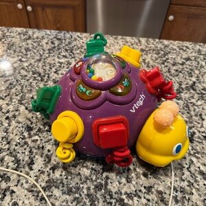 V tech turtle Purple and Yellow Interactive Kids Toy